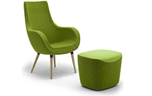 Poltrona sedia lounge chair per l'attesa Victoria